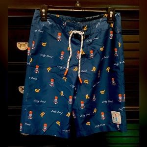 Lucky brand teen board shorts, sz. 18. Worn ONE time!